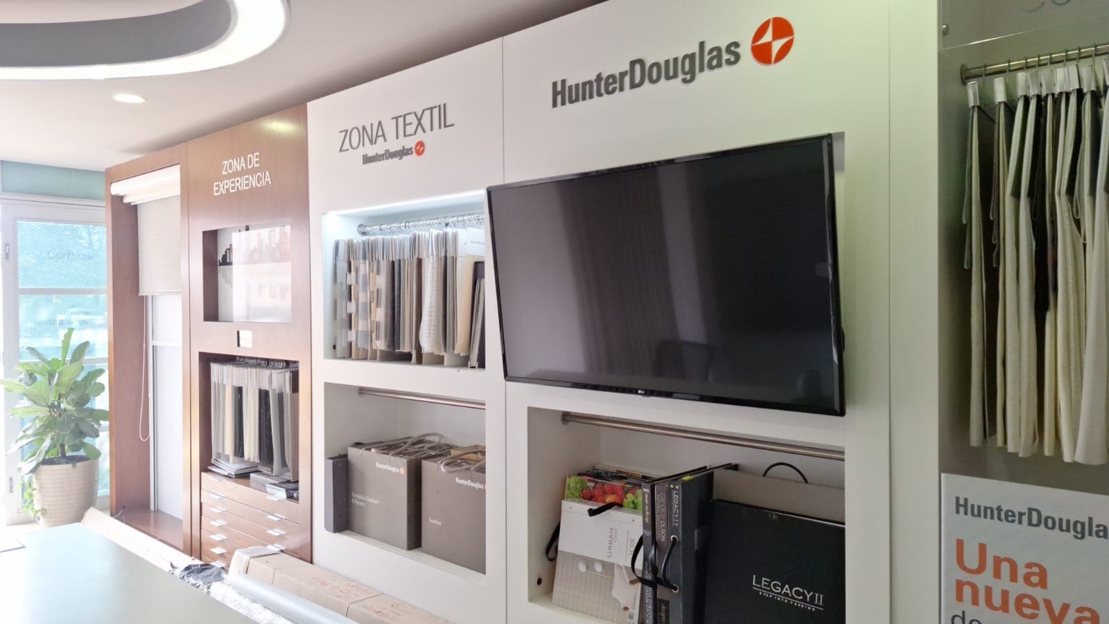 Interior showroom, Zona Textil