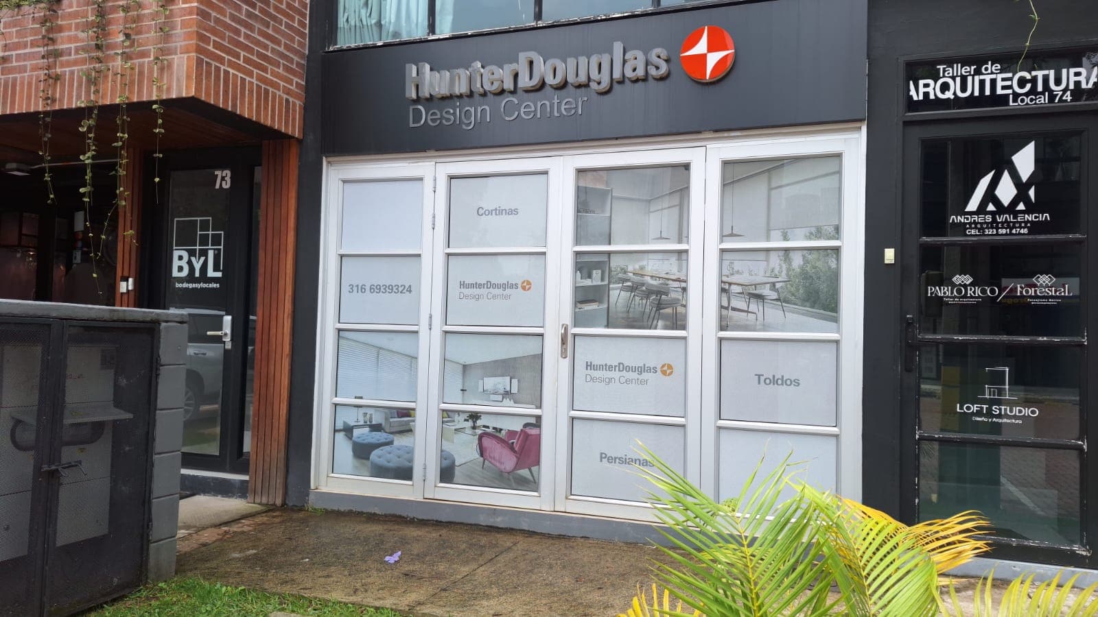 Fachada Hunter Douglas Design Center